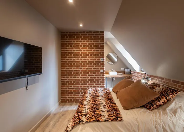 فندق مبيت وإفطار La Briqueterie Saint-Aubin (Pas-de-Calais)